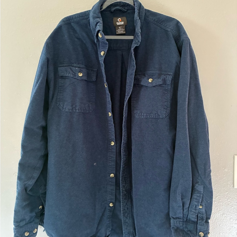 Blue flannel
